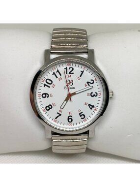 Blekon Original Nurse Watch Medical Scrub silver tone Easy 38mm 6.5” running